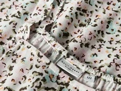 Name It kjole hvid med blomster print viskose